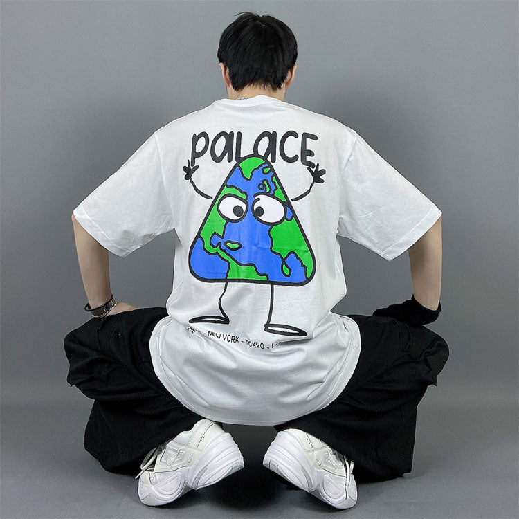 Palace Globlerone T-Shirt 'White' P18TS150