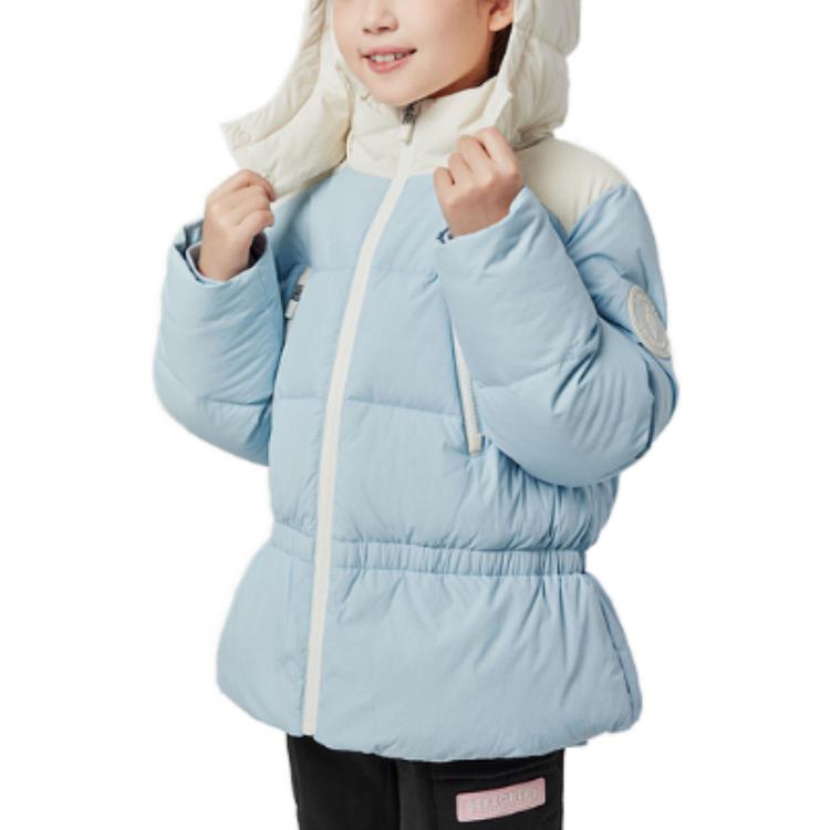 (GS) Skechers Hooded Windproof Down Jacket 'Multi-Color' L422B001