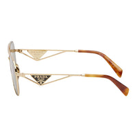 PRADA Metal Acetate Aviator Sunglasses Women's Gold