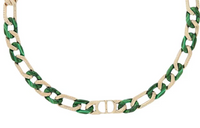 DIOR Tears Chain Link Necklace