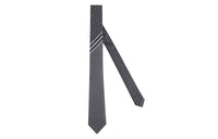DIOR Silk Ties Men's Gray White