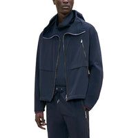 HERMES FW24 Jackets Coats Men's Navy