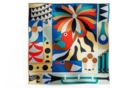 HERMES Silk Scarves Women's Multicolor