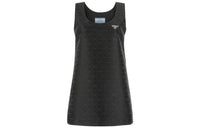 PRADA FW22 Sleeveless Dress Women's Black