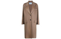 PRADA Velvet Jackets Women's Camel
