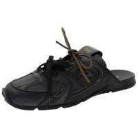 New Balance x MIU MIU Slip-Resistant Wrap-toe Slippers Women's Black