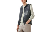 HERMES Vests Men Blue Gray
