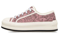 DIOR Walk'n'Dior Stylish Skateboarding Shoes Women's Pink