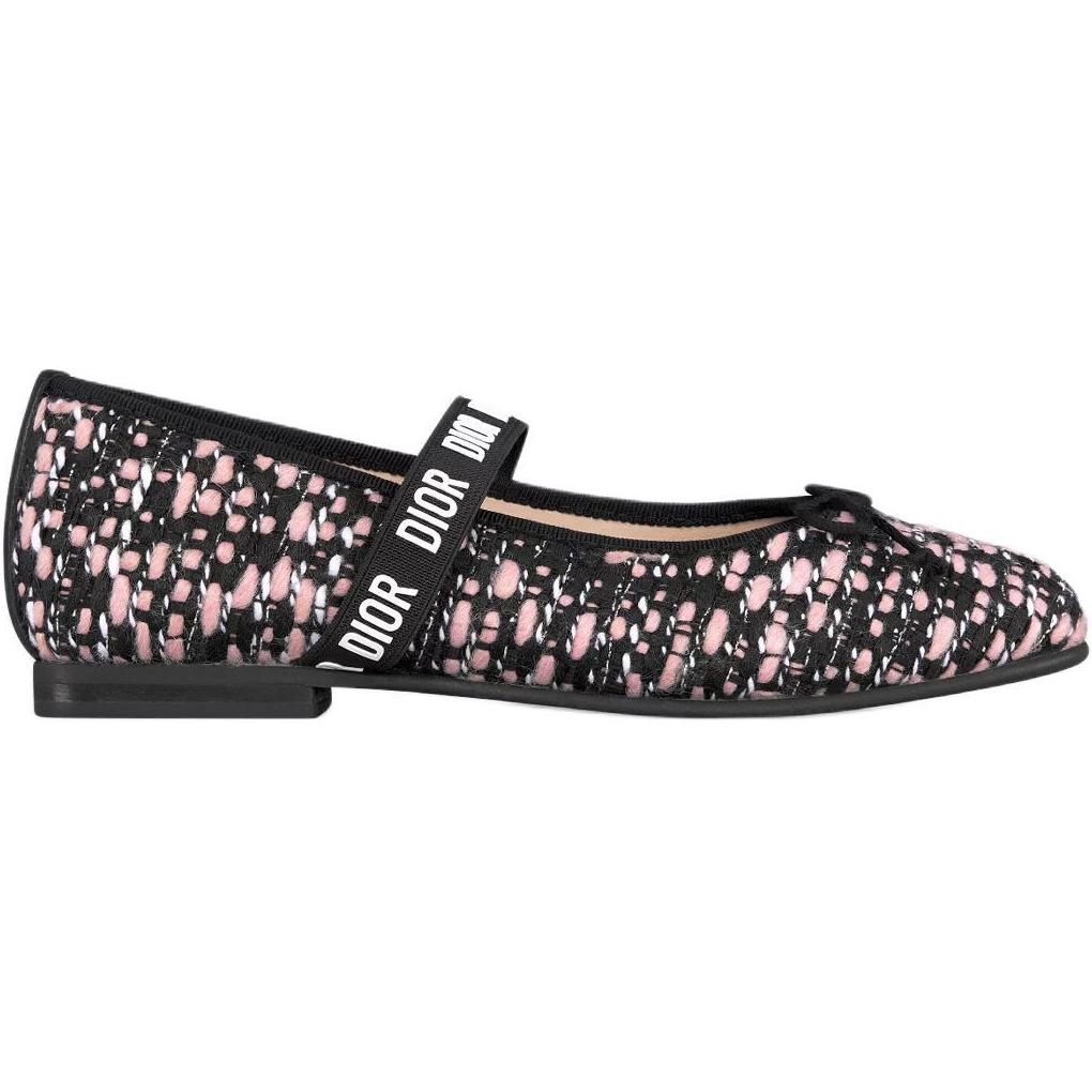 DIOR Low Top Kids Lifestyle Shoes Black Pink Kids'