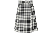 DIOR Casual Long Skirts Women's Black/White