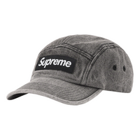 Supreme Denim Camp Cap 'Grey White' SUP-FW22-1045