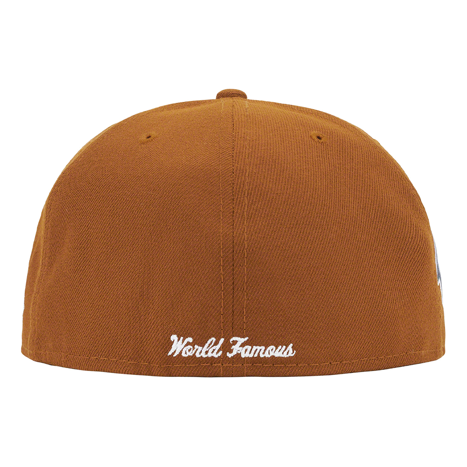 Supreme Money Box Logo New Era 'Brown White' SUP-FW22-1042