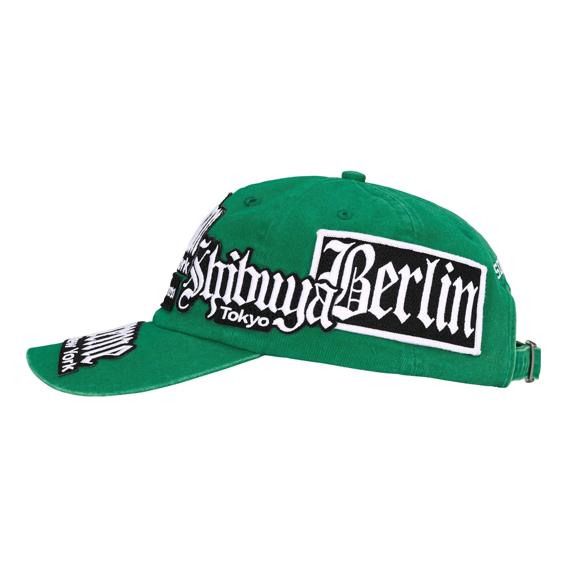 Supreme City Patches 6-Panel 'Green Black White' SUP-SS23-2229