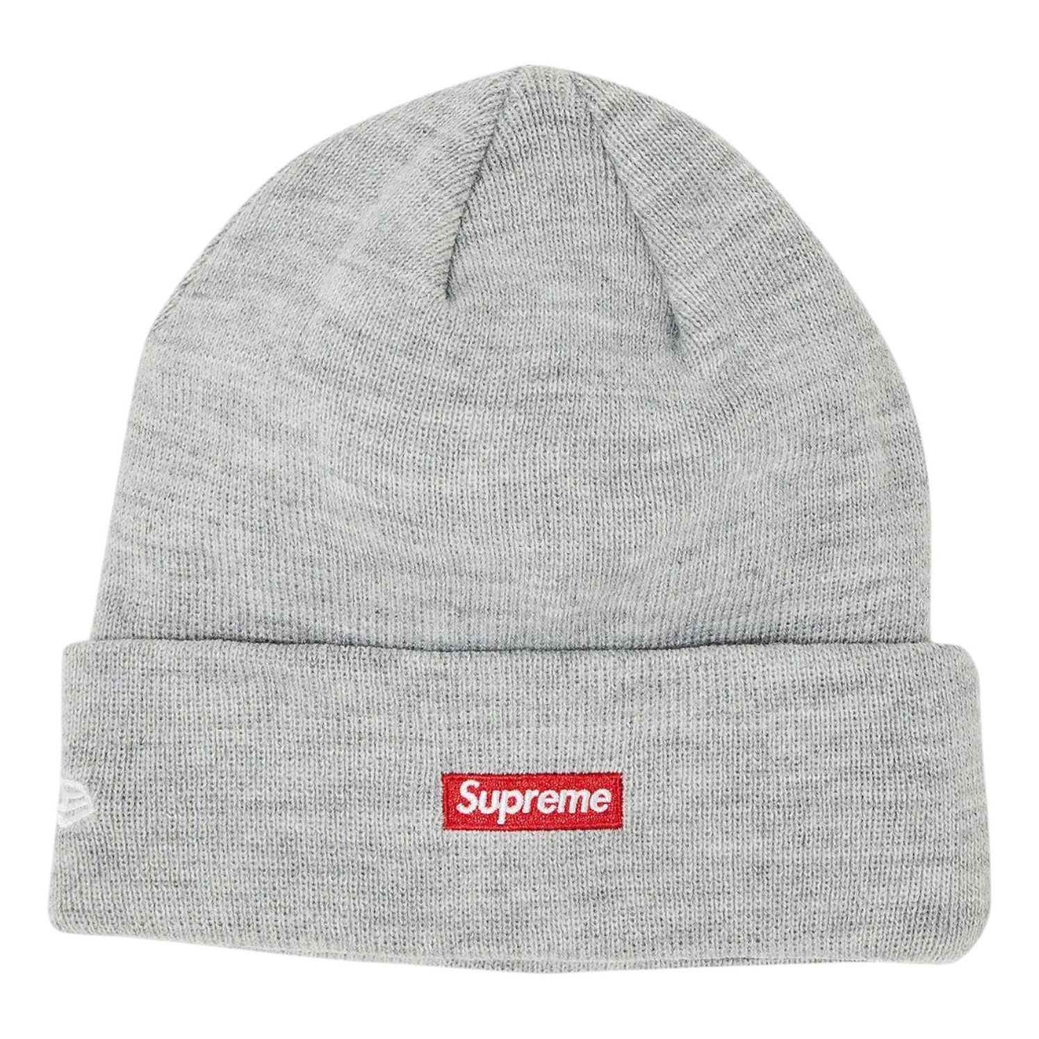 Supreme x New Era S Logo Beanie 'Heather Grey' FW22BN11-HEATHER-GREY
