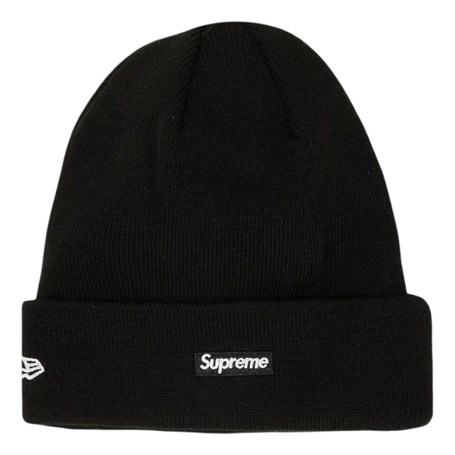 Supreme x New Era S Logo Beanie 'Black' FW22BN11-BLACK
