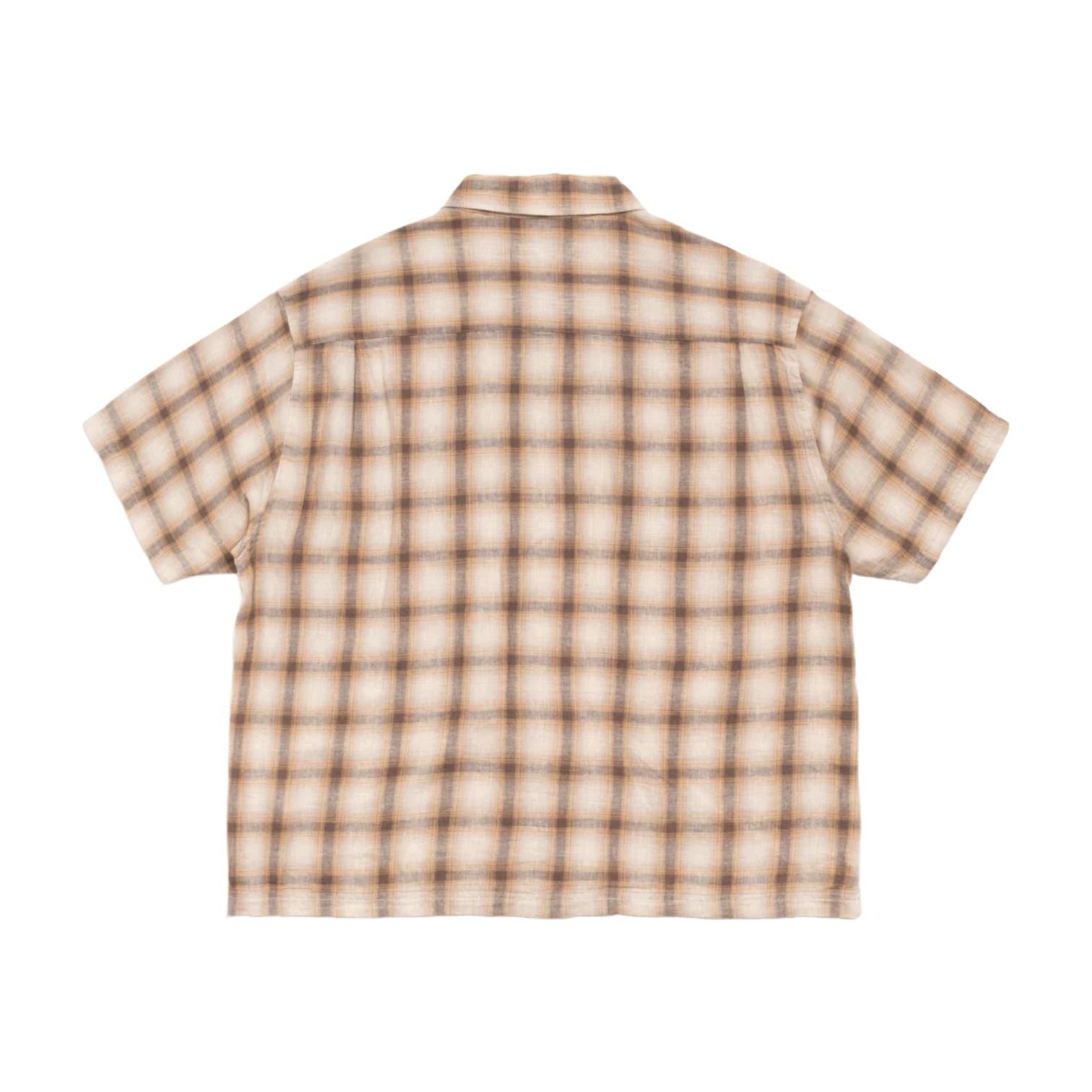 Stussy Liam SS Plaid Shirt 'Brown' 1110385-BROW