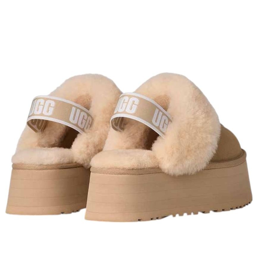 (WMNS) UGG Funkette Slipper 'Mustard Seed' 1113474-MDSD