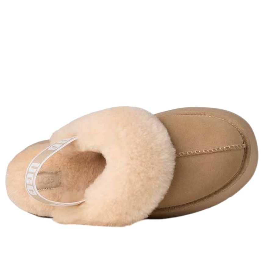 (WMNS) UGG Funkette Slipper 'Mustard Seed' 1113474-MDSD