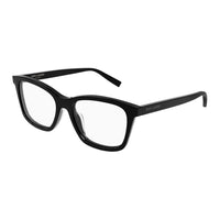 SAINT LAURENT Acetate Irregular Shape Eyeglass Frames Women's Black