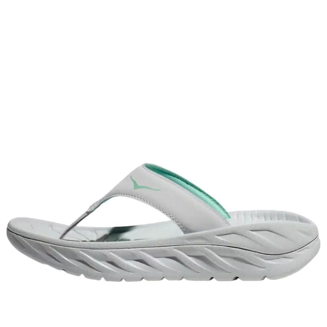 (WMNS) HOKA ONE ONE Ora Recovery Flip 'Cosmic Grey Seafoam' 1117910-CMCG