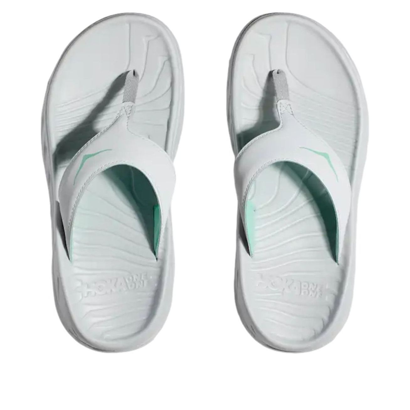 (WMNS) HOKA ONE ONE Ora Recovery Flip 'Cosmic Grey Seafoam' 1117910-CMCG