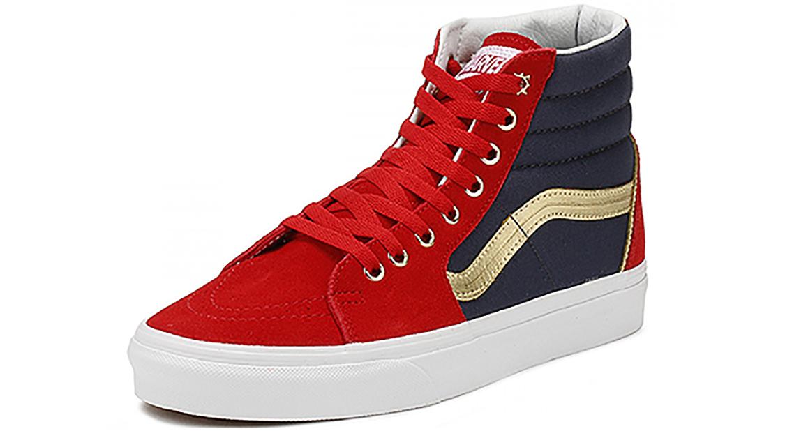 Vans SK8-Hi Marvel Captain Marvel 'Red Blue' VA38GEUBI