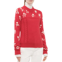CHANEL Cashmere Sweater Women's Red