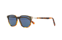 DIOR Irregular Shape Sunglasses Men's Tortoiseshell