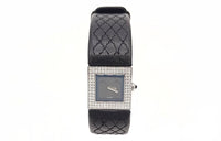 CHANEL Classic Collection Wrist Watch Quartz Movement Leather Watch Bands Black Dial Women's Watch