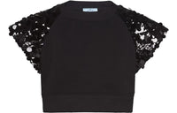 PRADA Crop Tops Women's Black