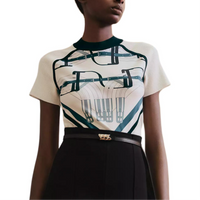 HERMES T-Shirt Women's Natural White
