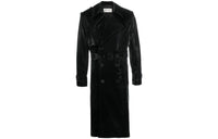 SAINT LAURENT SS23 Trench Coat Men's Black