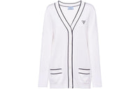 PRADA V neck Silk Cardigan