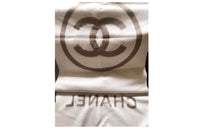 CHANEL Knit Scarves Unisex Brown