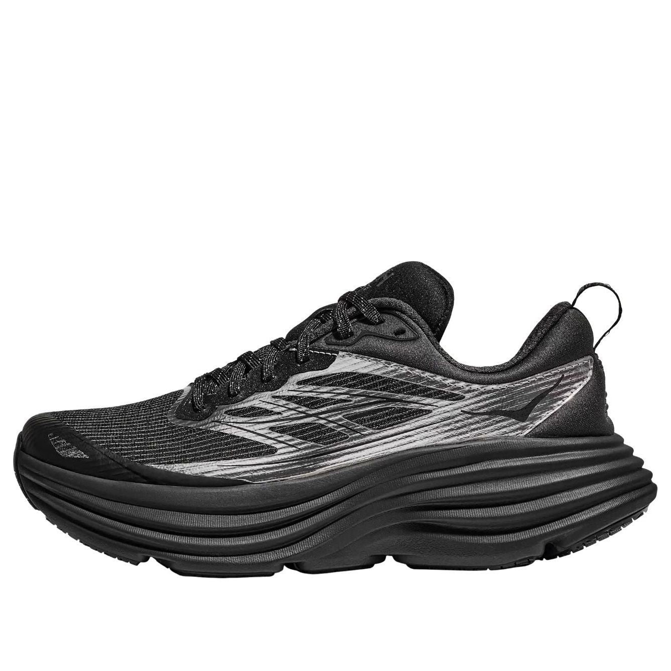 HOKA ONE ONE Bondi 8 Caged 'Silver Carbon Black' 1155391-SIBL