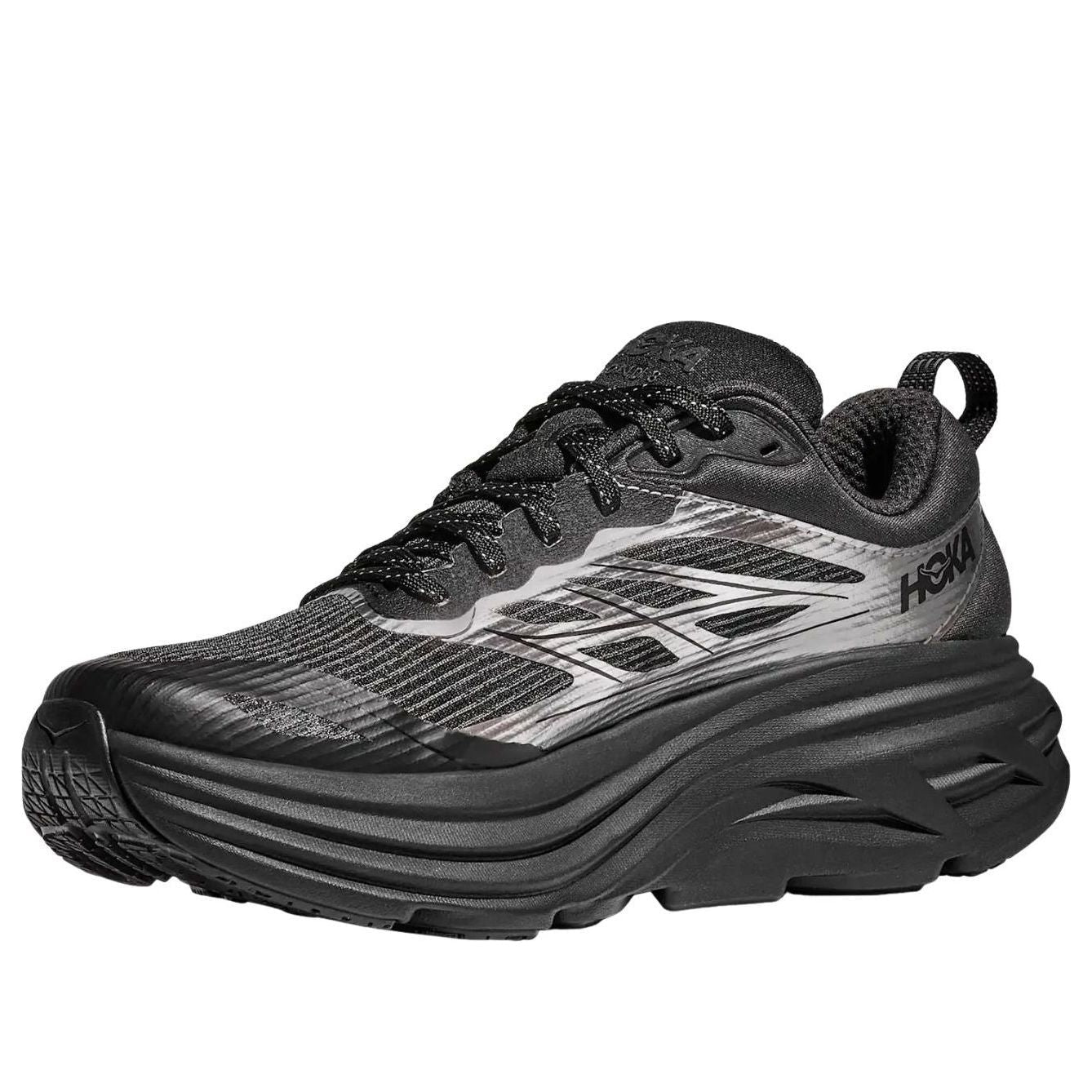 HOKA ONE ONE Bondi 8 Caged 'Silver Carbon Black' 1155391-SIBL