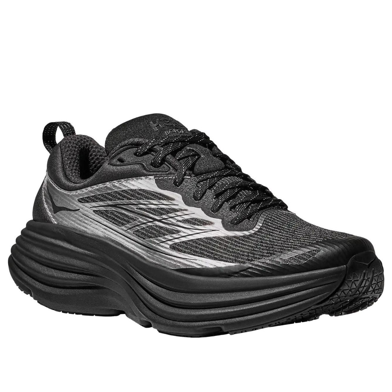 HOKA ONE ONE Bondi 8 Caged 'Silver Carbon Black' 1155391-SIBL