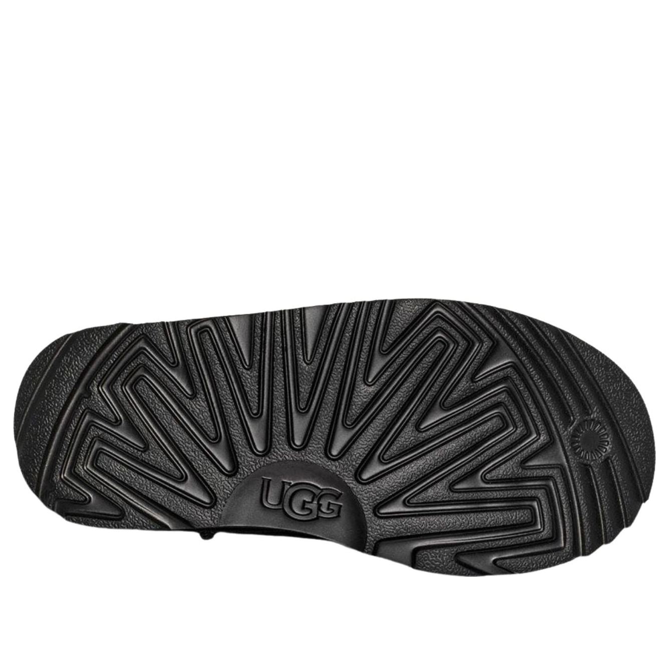 (PS) UGG Classic Ultra Stretch Cuff Slipper 'Black' 1157702K-BLK
