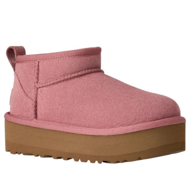 (GS) UGG Classic Ultra Mini Platform Boot 'Pink Dawn' 1157791K-PDW