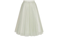 DIOR FW24 Skirt Gray Green Kids'