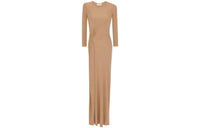 SAINT LAURENT Knot detail Maxi Dres