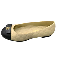 CHANEL Casual Single Shoes Women's Beige