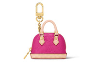 LOUIS VUITTON Micro Alma Vernis Key Holder Pink