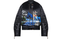 LOUIS VUITTON Cosmic Motel Print Biker Bomber