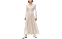HERMES Long-Sleeved Dresses Women's White