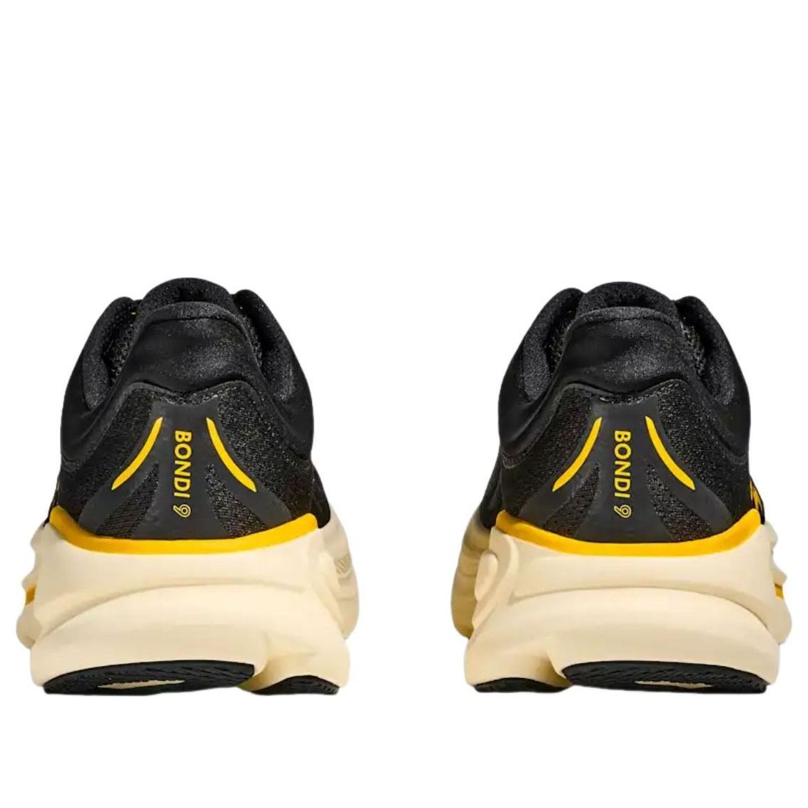 HOKA ONE ONE Bondi 9 'Carbon Black Yellow Gold' 1162011-CWG