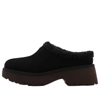 (WMNS) UGG New Heights Cozy Clog 'Black' 1162510-BLK