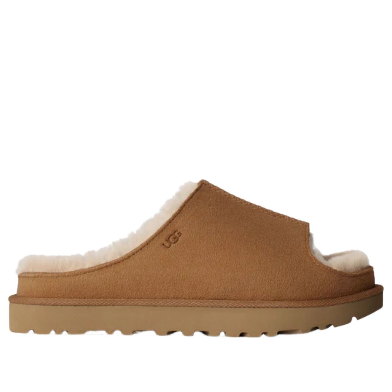 (WMNS) UGG Greenport Slide 'Chestnut' 1167610-CHE