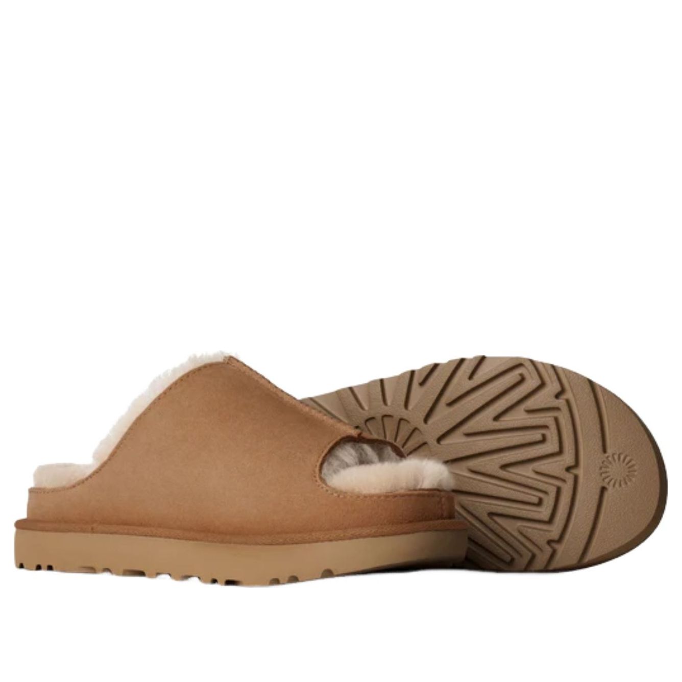 (WMNS) UGG Greenport Slide 'Chestnut' 1167610-CHE