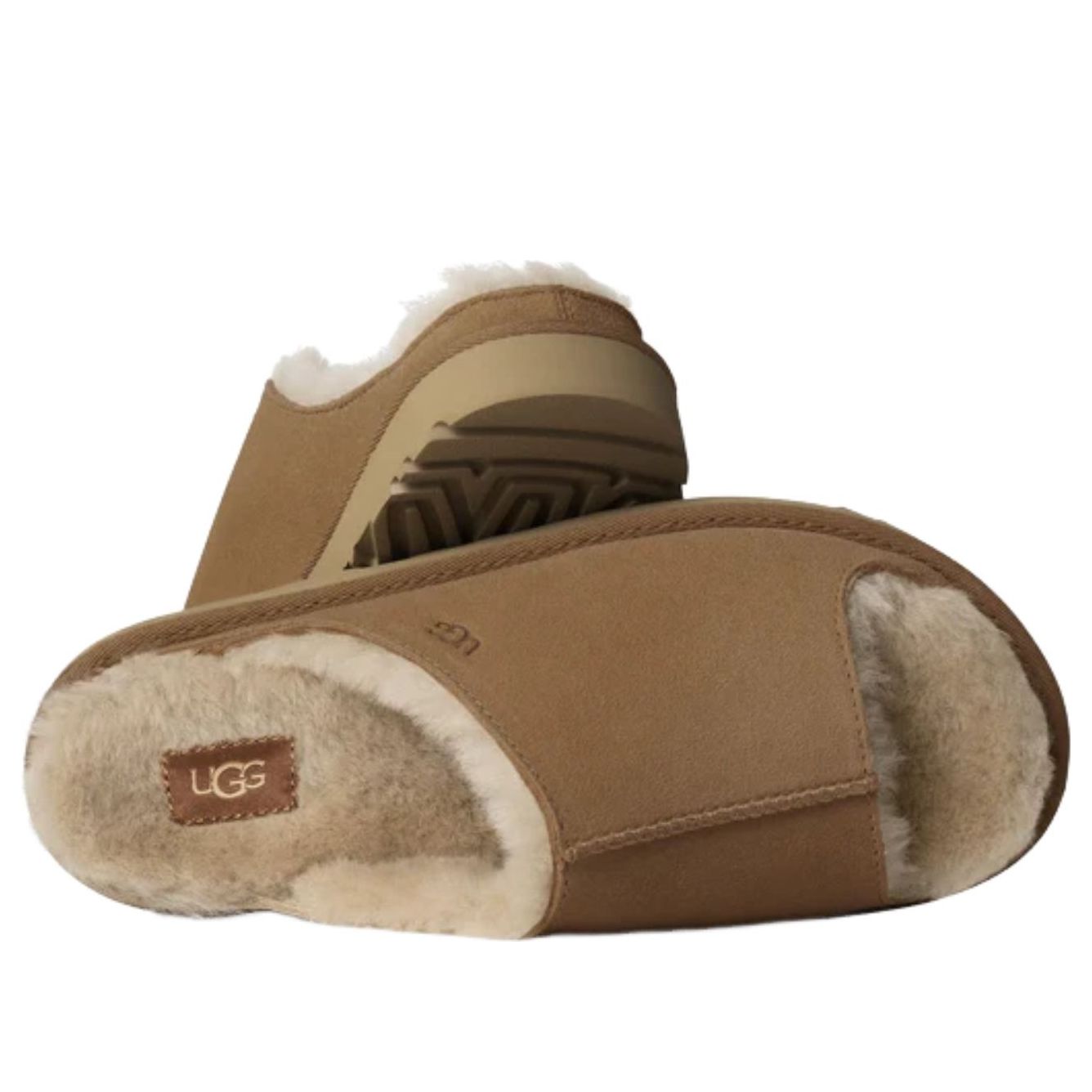 (WMNS) UGG Greenport Slide 'Chestnut' 1167610-CHE